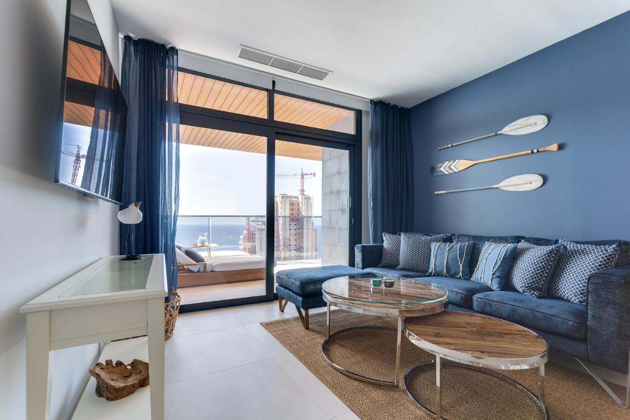 Appartamento Sunset Waves Benidorm Sea View Esterno foto