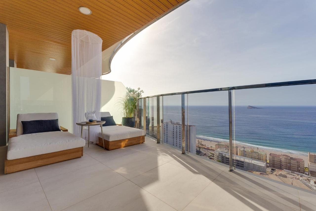 Appartamento Sunset Waves Benidorm Sea View Esterno foto