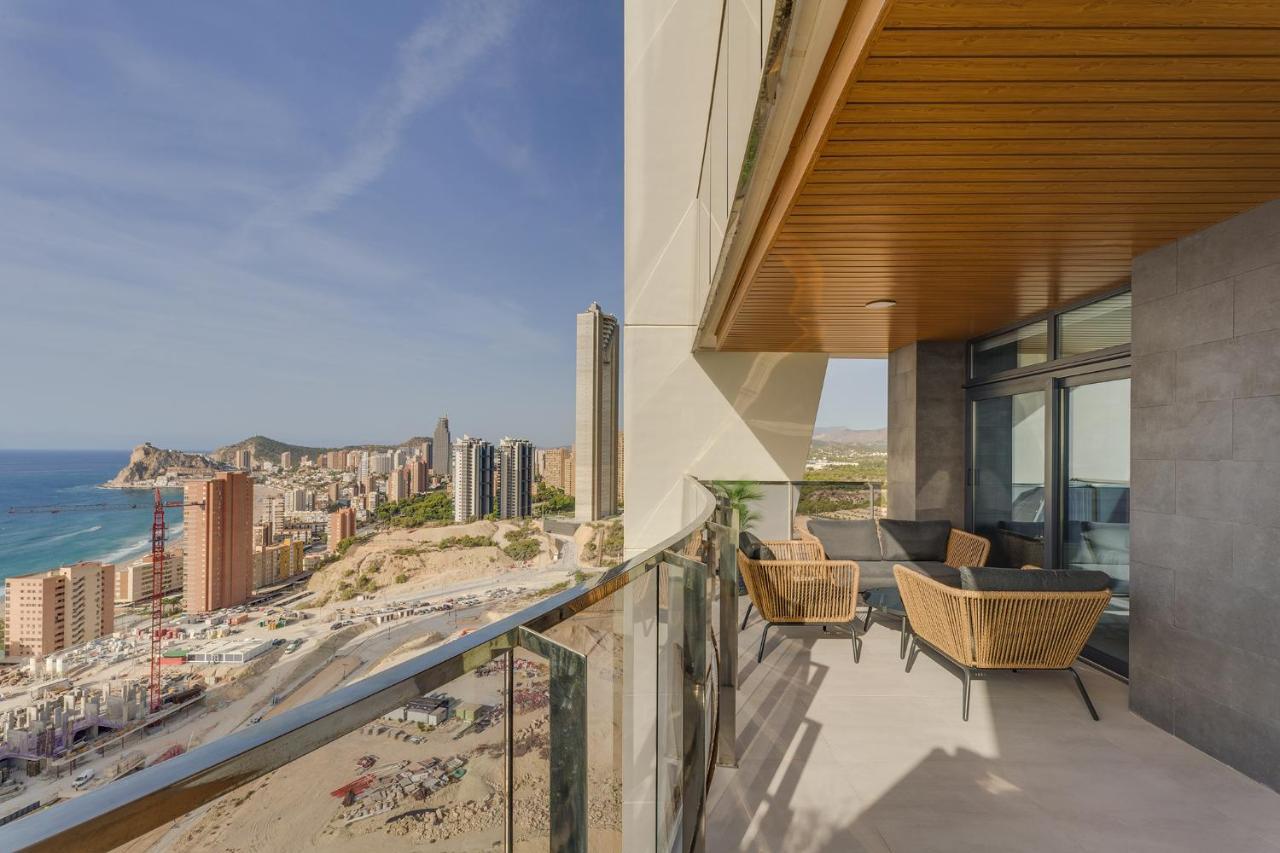 Appartamento Sunset Waves Benidorm Sea View Esterno foto