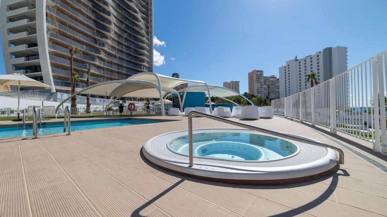 Appartamento Sunset Waves Benidorm Sea View Esterno foto