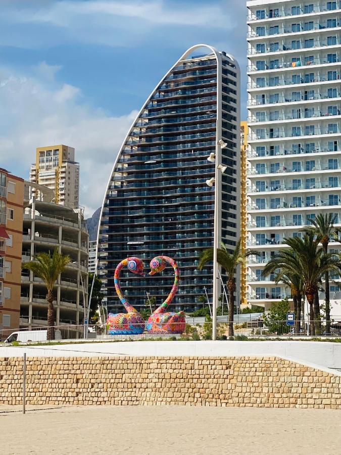 Appartamento Sunset Waves Benidorm Sea View Esterno foto
